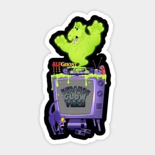 Alf Ghost Sticker